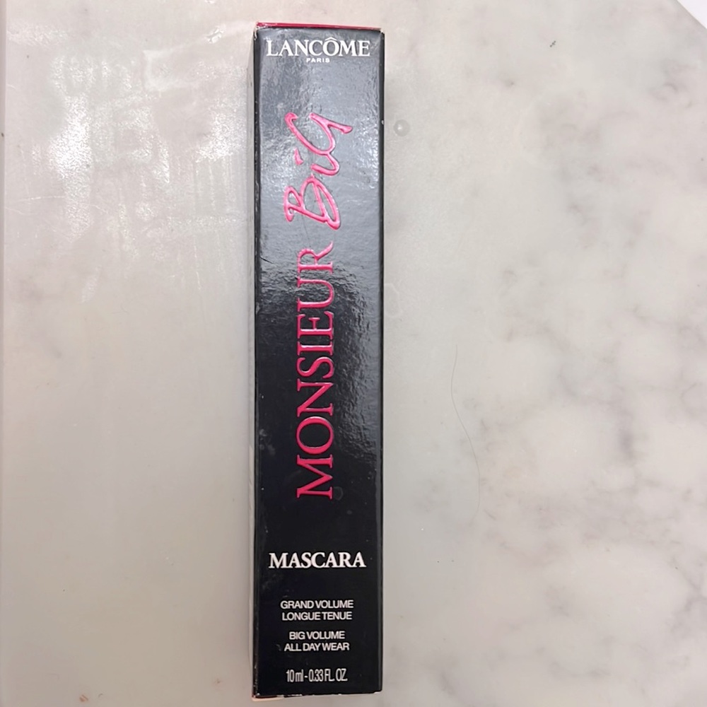 *NEW* Lancôme Monsieur Big Mascara .33 fl oz BRAND NEW IN BOX